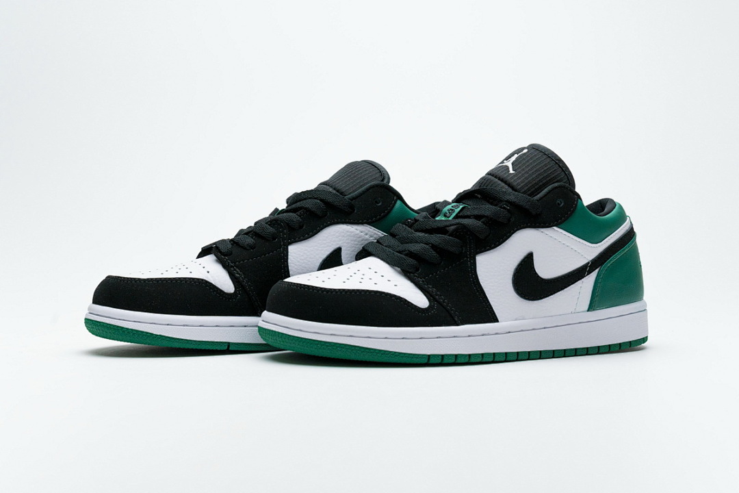 yupoo_328463_fa9f73b3.jpg 【AA1AQ】黑白绿 乔丹1代低帮553558-113 Air Jordan 1 Low Mystic Green