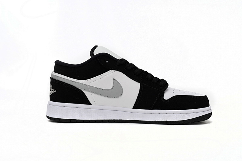 yupoo_328502_4e849bee.jpg 【AA1AQ】黑白灰 乔丹1代低帮 552780-018 Air Jordan 1 Low Black and White Gray