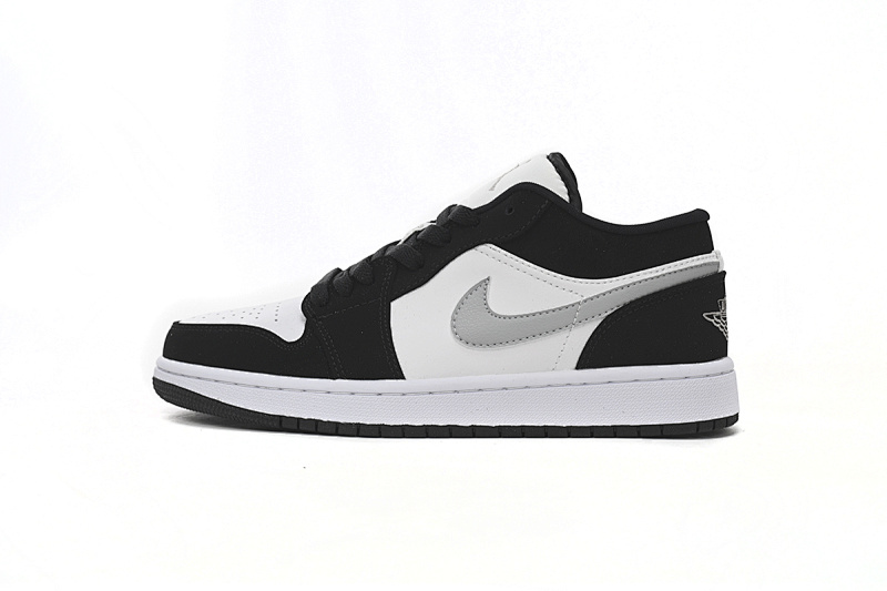 【AA1AQ】黑白灰 乔丹1代低帮 552780-018 Air Jordan 1 Low Black and White Gray