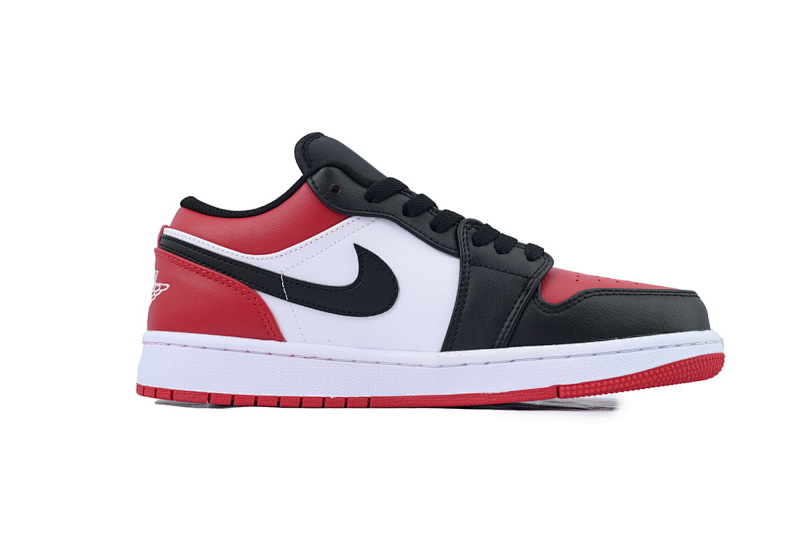 yupoo_328533_95f300e1.jpg 【AA1AQ】黑白红脚趾 乔丹1代低帮 553558-612 Air Jordan 1 Low Bred Toe