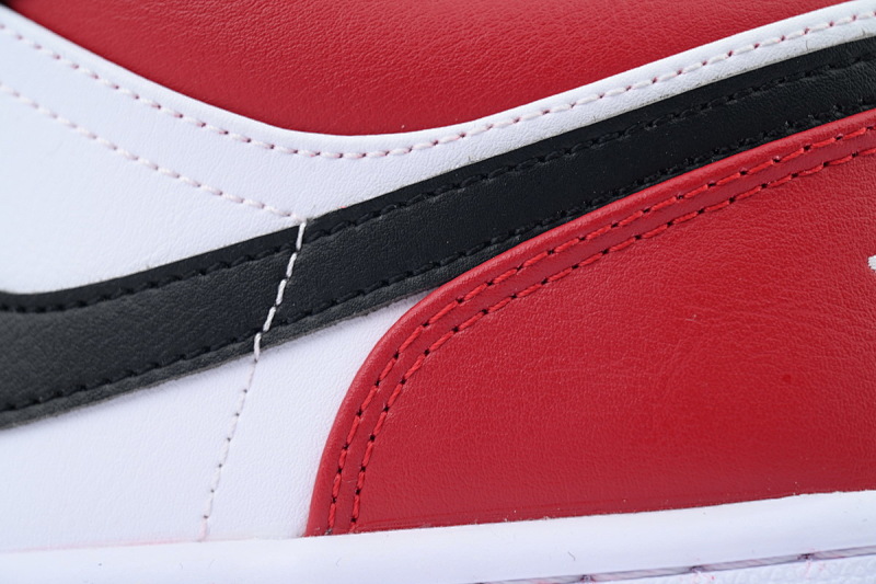 yupoo_328533_a99374f0.jpg 【AA1AQ】黑白红脚趾 乔丹1代低帮 553558-612 Air Jordan 1 Low Bred Toe