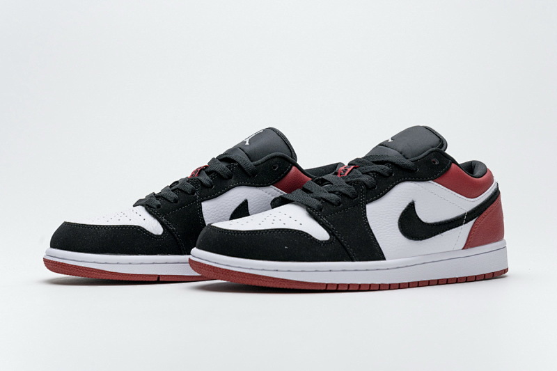 yupoo_328562_5472aa83.jpg 【AA1AQ】黑白红 乔丹1代低帮 553558-116 Air Jordan 1 Low Black Toe