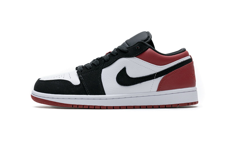 yupoo_328562_63d6df3d.jpg 【AA1AQ】黑白红 乔丹1代低帮 553558-116 Air Jordan 1 Low Black Toe