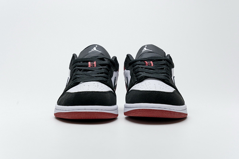 yupoo_328562_a98ee2ea.jpg 【AA1AQ】黑白红 乔丹1代低帮 553558-116 Air Jordan 1 Low Black Toe