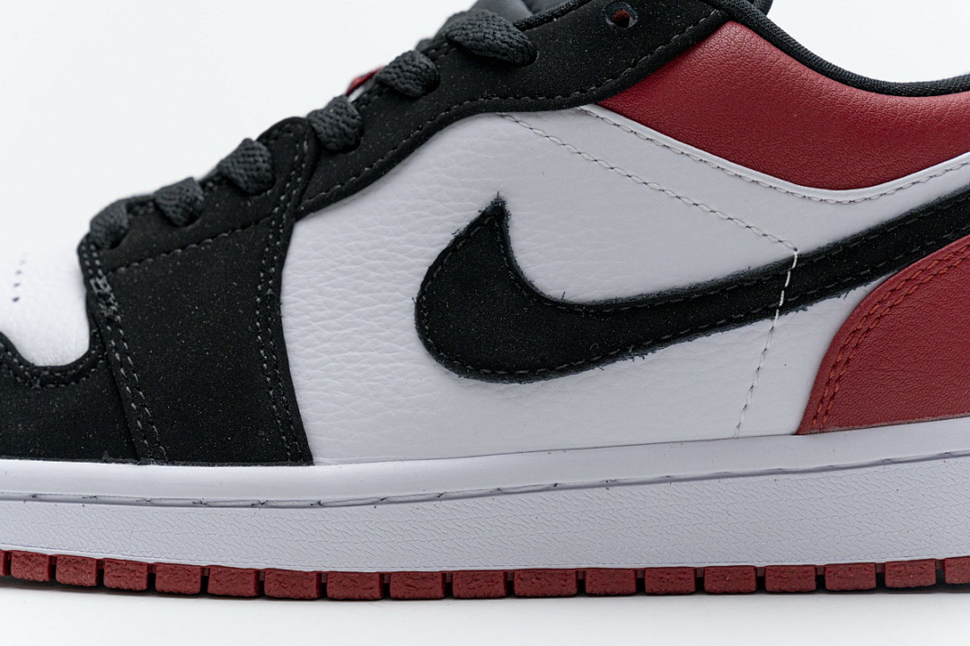 yupoo_328562_ce294163.jpg 【AA1AQ】黑白红 乔丹1代低帮 553558-116 Air Jordan 1 Low Black Toe