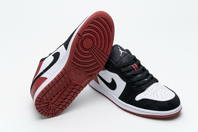 yupoo_328562_e59627ac.jpg 【AA1AQ】黑白红 乔丹1代低帮 553558-116 Air Jordan 1 Low Black Toe