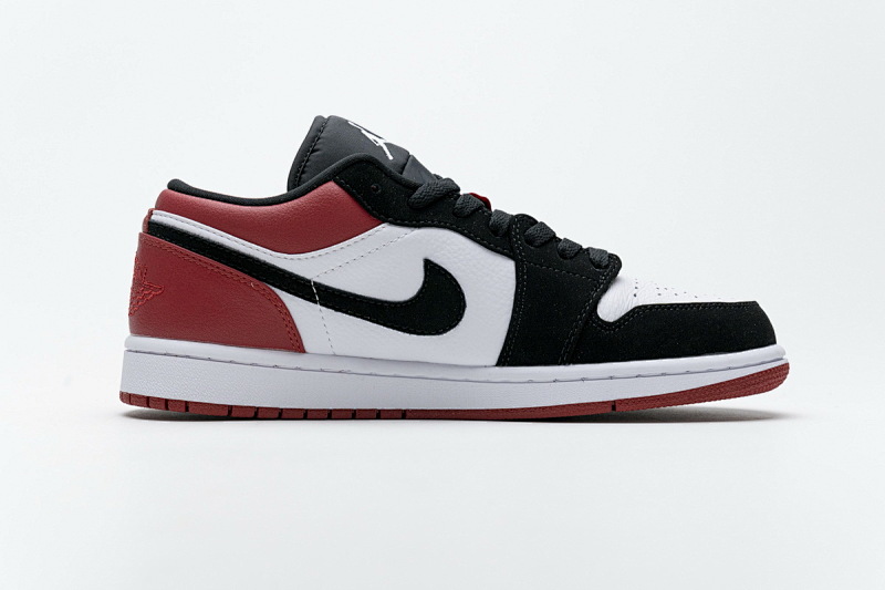 yupoo_328562_fb8b9d60.jpg 【AA1AQ】黑白红 乔丹1代低帮 553558-116 Air Jordan 1 Low Black Toe