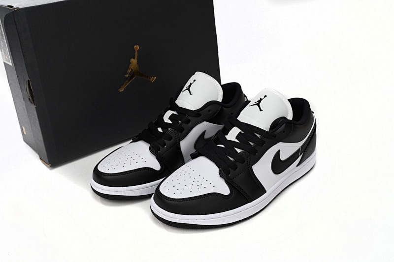 【AA1AQ】黑白黑 乔丹1代低帮 DC0774-101 Air Jordan 1 Low Black And White