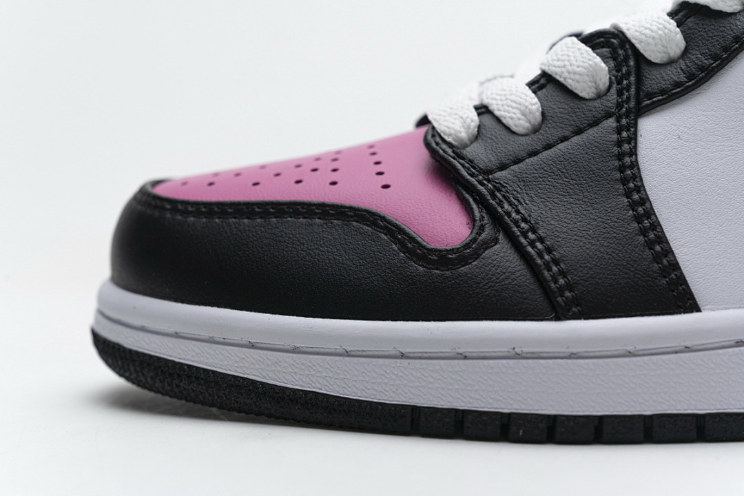 yupoo_328632_2eb1d65f.jpg 【AA1AQ】黑白粉 乔丹1代低帮 554723-106 Air Jordan 1 Low(GS) Pinksicle