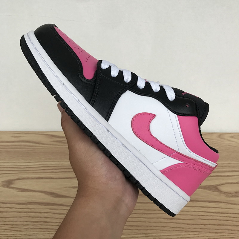 yupoo_328632_34c67ee9.jpg 【AA1AQ】黑白粉 乔丹1代低帮 554723-106 Air Jordan 1 Low(GS) Pinksicle