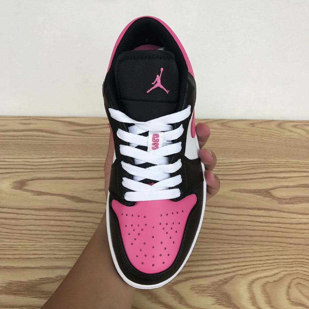 yupoo_328632_514deb4e.jpg 【AA1AQ】黑白粉 乔丹1代低帮 554723-106 Air Jordan 1 Low(GS) Pinksicle