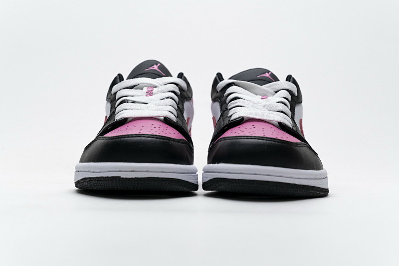 yupoo_328632_adb08c80.jpg 【AA1AQ】黑白粉 乔丹1代低帮 554723-106 Air Jordan 1 Low(GS) Pinksicle