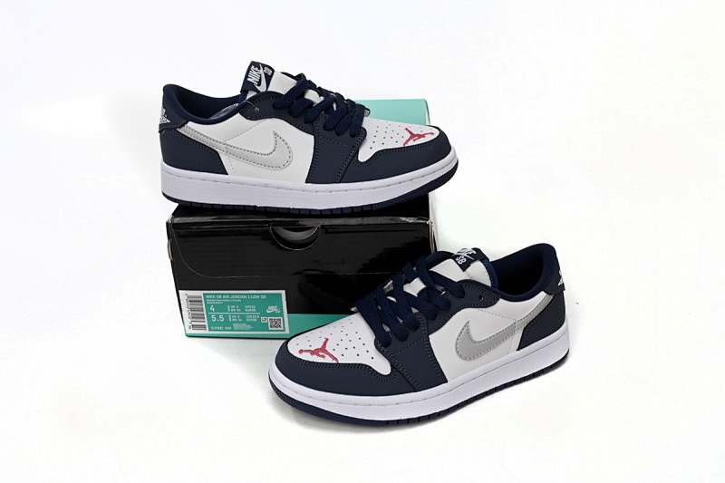 【AA1AQ】海军蓝SB 乔丹1代低帮 CJ7891-400 Air Jordan 1 Low Navy SB