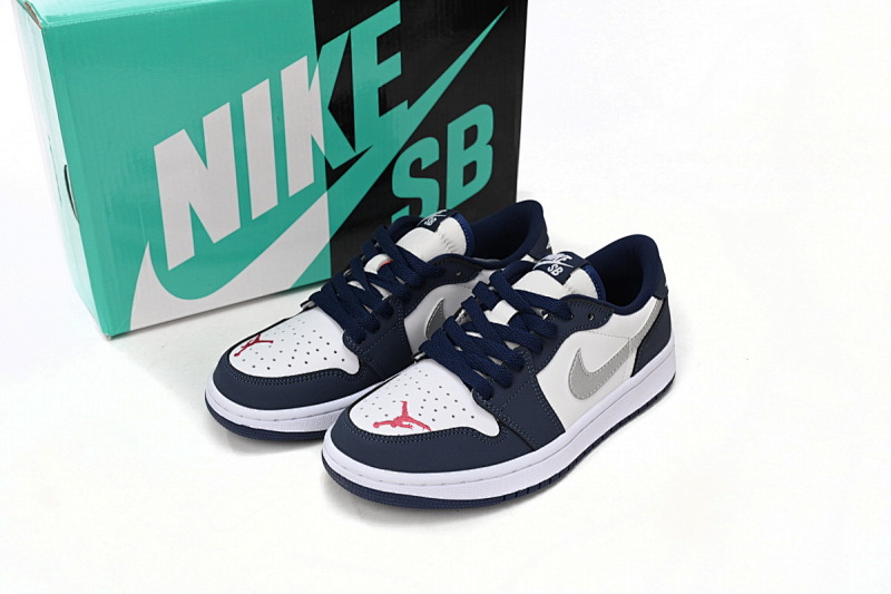 【AA1AQ】海军蓝SB 乔丹1代低帮 CJ7891-400 Air Jordan 1 Low Navy SB