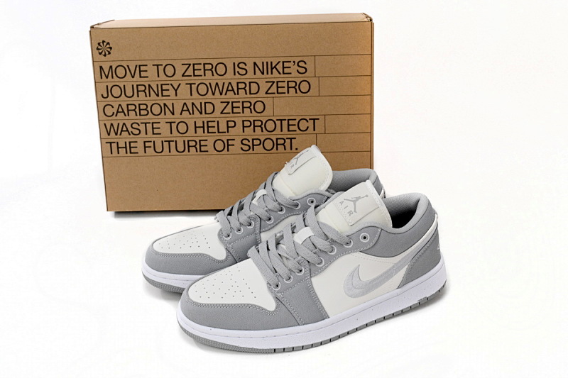【AA1AQ】复古灰白 乔丹1代低帮 DV0426-012 Travis Scott x Air Jordan 1 Low Retro Grey White