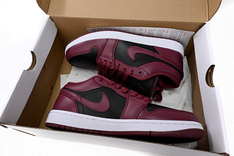 【AA1AQ】复古黑红 乔丹1代低帮 DC0774-006 Air Jordan aj1 Low Retro Black Red