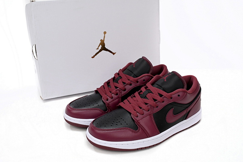【AA1AQ】复古黑红 乔丹1代低帮 DC0774-006 Air Jordan aj1 Low Retro Black Red