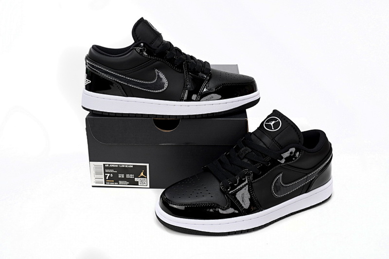 【AA1AQ】复古黑白 乔丹1代低帮 DD1650-001 Air Jordan aj1 Low Vintage Black And White