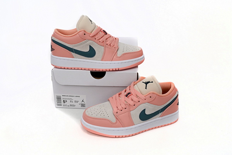 【AA1AQ】粉蓝色 乔丹1代低帮 DC0774-800 Air Jordan 1 Low Pink Blue