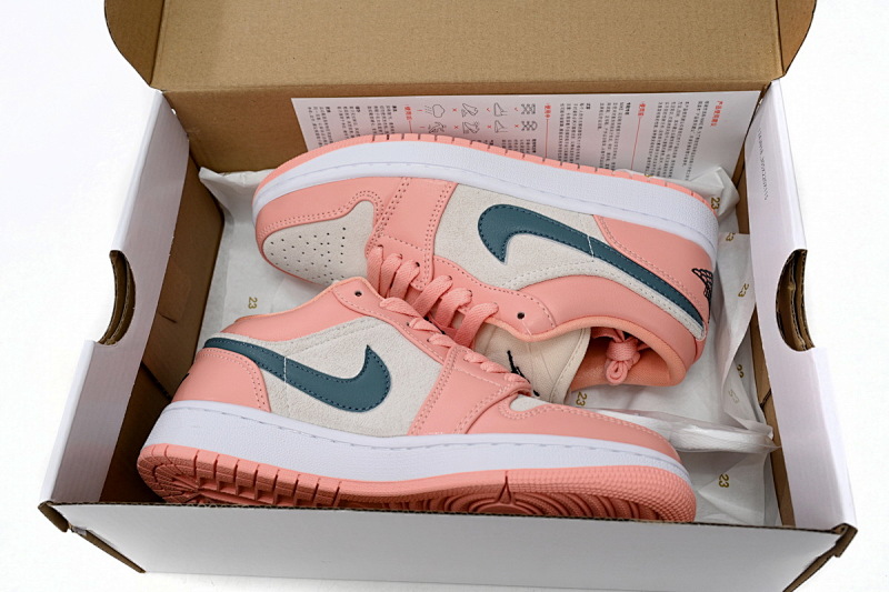 【AA1AQ】粉蓝色 乔丹1代低帮 DC0774-800 Air Jordan 1 Low Pink Blue