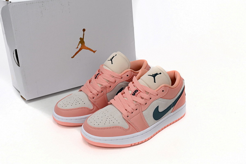 【AA1AQ】粉蓝色 乔丹1代低帮 DC0774-800 Air Jordan 1 Low Pink Blue