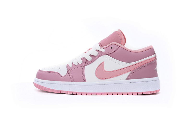 【AA1AQ】粉白 乔丹1代低帮 553560-616 Air Jordan 1 Low Pink White