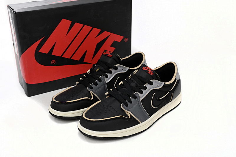 yupoo_329085_b75f5334.jpg 【AA1AQ】低帮黑灰 乔丹1代低帮 DV0982-006 Air Jordan 1 Low Black Grey
