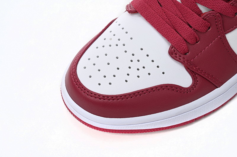 【AA1AQ】大学红 乔丹1代低帮 553560-607 Air Jordan 1 Low Whiter'Red
