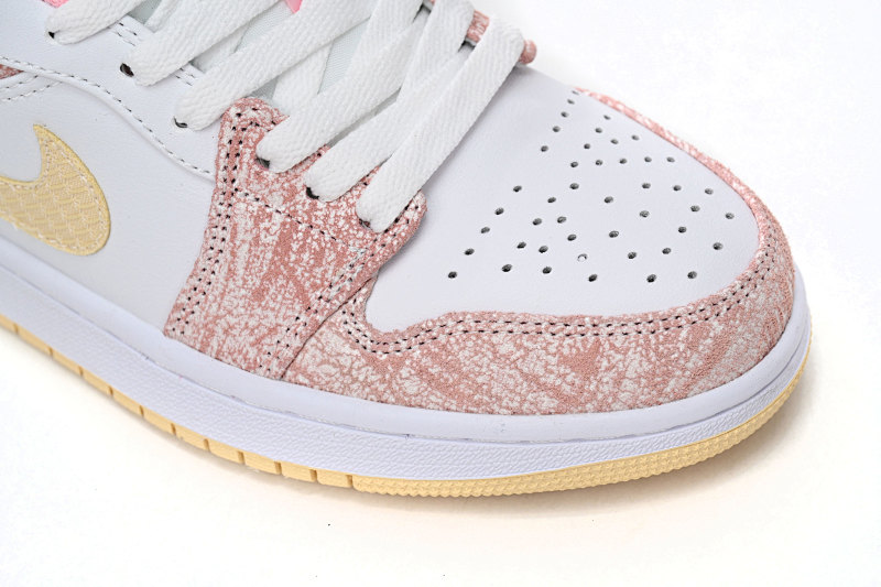 【AA1AQ】冰淇淋 乔丹1代低帮 CW7104-601 Air Jordan 1 Low SE GS Paint Drip