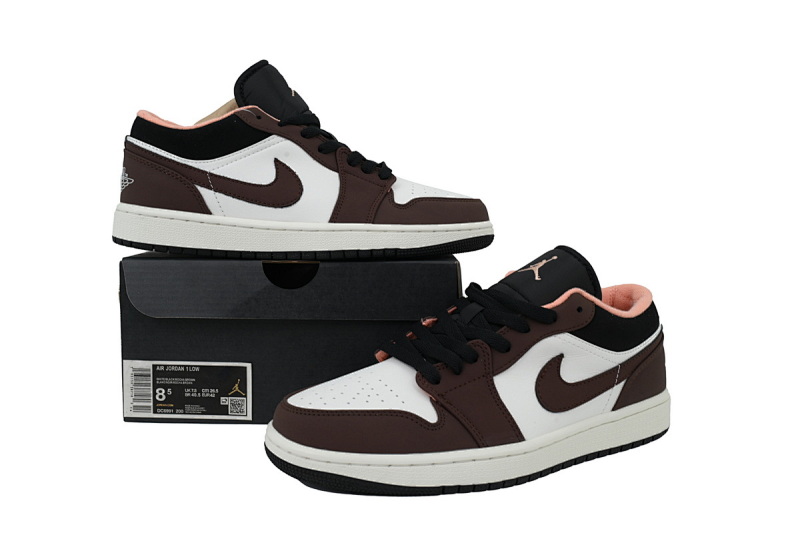 【AA1AQ】白棕小摩卡 乔丹1代低帮 DC6991-200 Air Jordan 1 Low Mocha