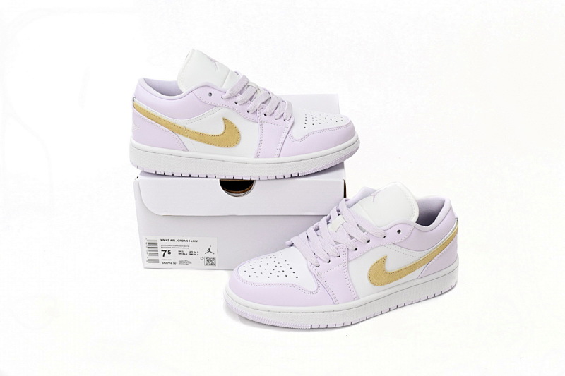 【AA1AQ】白紫 乔丹1代低帮 DC0774-501 Air Jordan 1 Low PAICU