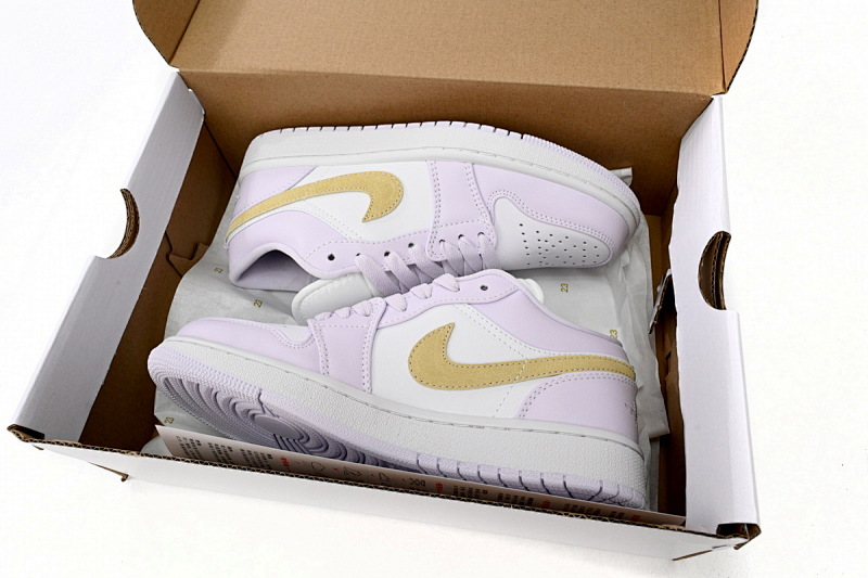 【AA1AQ】白紫 乔丹1代低帮 DC0774-501 Air Jordan 1 Low PAICU
