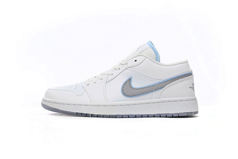 【AA1AQ】白银反光 乔丹1代低帮 FB1874-101 Air Jordan 1 Low “Dare To Fly”