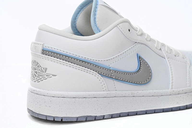 【AA1AQ】白银反光 乔丹1代低帮 FB1874-101 Air Jordan 1 Low “Dare To Fly”