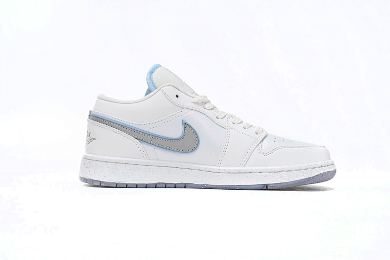 【AA1AQ】白银反光 乔丹1代低帮 FB1874-101 Air Jordan 1 Low “Dare To Fly”