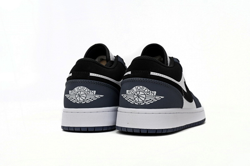 【AA1AQ】白蓝黑勾 乔丹1代低帮 309192-101 Air Jordan 1 Low White Blue