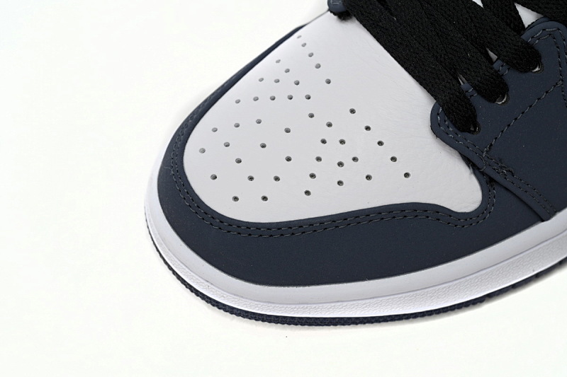 【AA1AQ】白蓝黑勾 乔丹1代低帮 309192-101 Air Jordan 1 Low White Blue