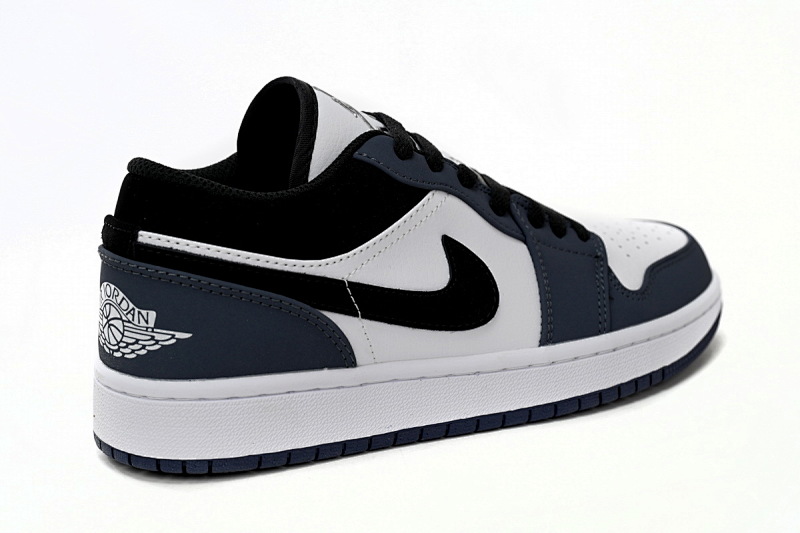 【AA1AQ】白蓝黑勾 乔丹1代低帮 309192-101 Air Jordan 1 Low White Blue