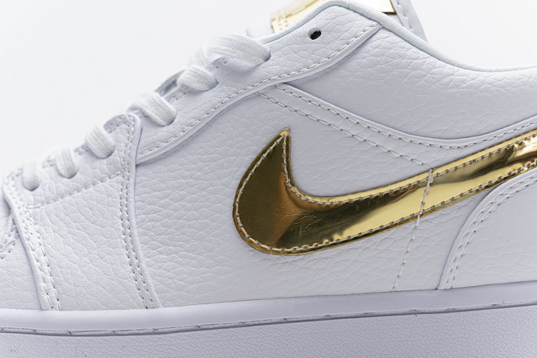 yupoo_329526_9c956fa0.jpg 【AA1AQ】白金 乔丹1代低帮 CZ4776-100 Air Jordan 1 Low White Metallic Gold