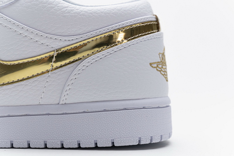 yupoo_329526_bca1fbf4.jpg 【AA1AQ】白金 乔丹1代低帮 CZ4776-100 Air Jordan 1 Low White Metallic Gold