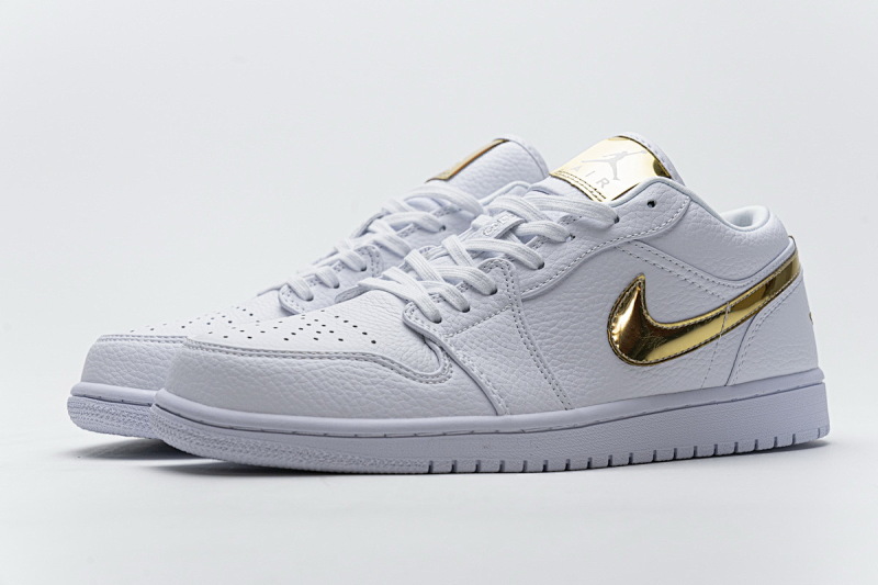 yupoo_329526_e6c65f68.jpg 【AA1AQ】白金 乔丹1代低帮 CZ4776-100 Air Jordan 1 Low White Metallic Gold