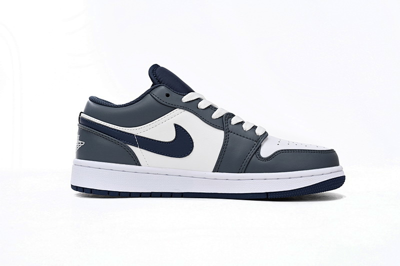 【AA1AQ】白灰兰 乔丹1代低帮 553558-414 Air Jordan 1 Low White Gray Orchid