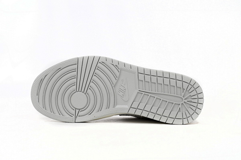 【AA1AQ】白灰爆裂纹 乔丹1代低帮 DH4269-100 Air Jordan 1 Low PRM Elephant Print