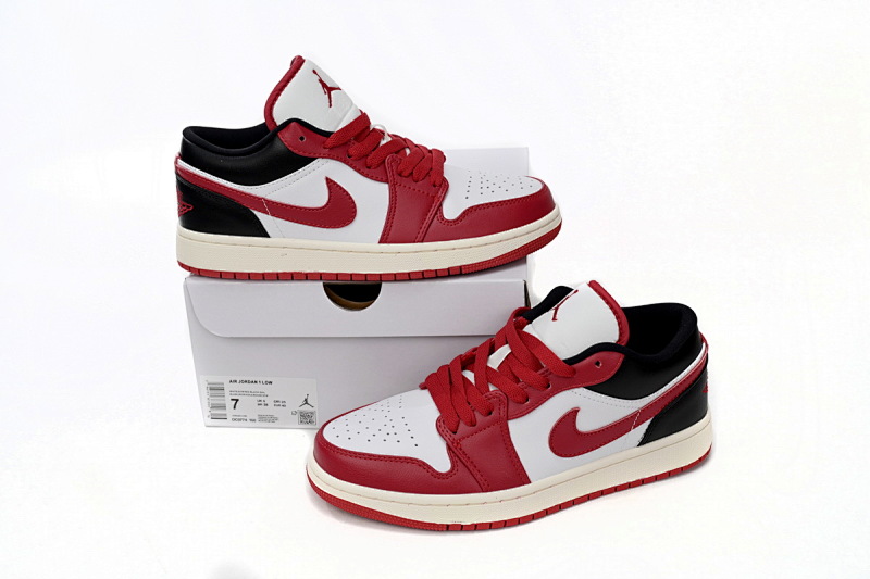 yupoo_329671_71d021ae.jpg 【AA1AQ】白红黑 乔丹1代低帮 DC0774-160 Air Jordan aj1 Low White, Red, And Black