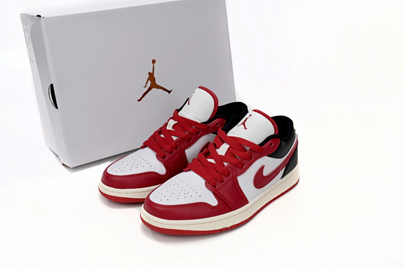 yupoo_329671_ab949114.jpg 【AA1AQ】白红黑 乔丹1代低帮 DC0774-160 Air Jordan aj1 Low White, Red, And Black