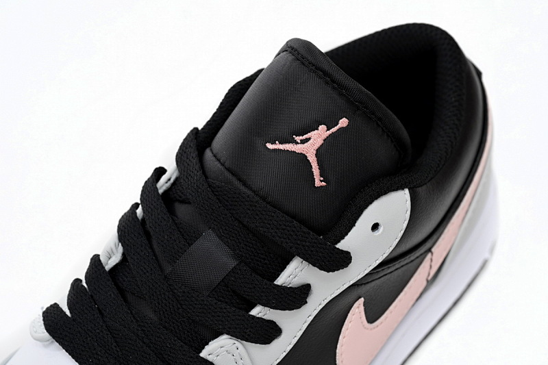 【AA1AQ】白黑粉 乔丹1代低帮 553558-062 Air Jordan 1 Low White And Black Powder