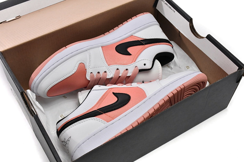 yupoo_329801_90f58fef.jpg 【AA1AQ】白粉黑 乔丹1代低帮 DM8960-801 Air Jordan 1 Low Light Madder Root