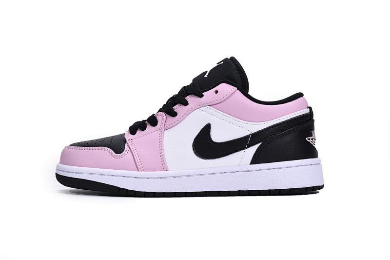 【AA1AQ】白粉 乔丹1代低帮 554723-601 Air Jordan 1 Retro Low（GS）White Pink