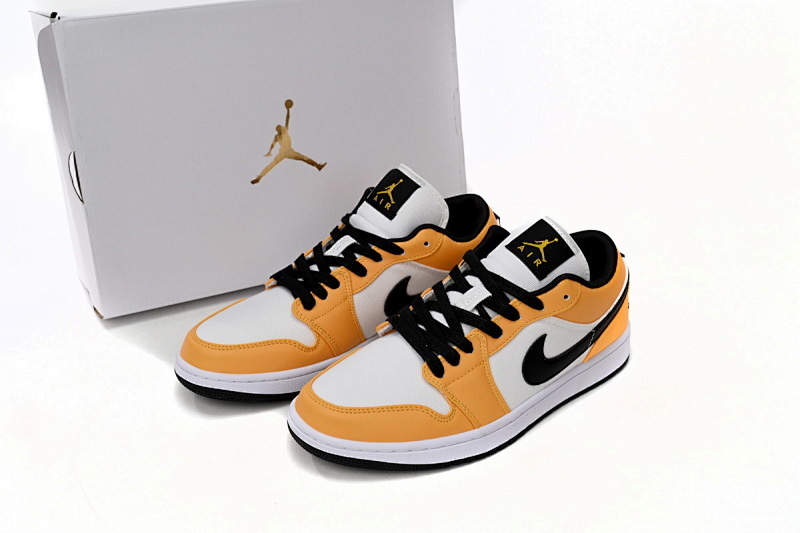 【AA1AQ】白橙 乔丹1代低帮 CZ4776-107 Air Jordan 1 Low Laser Orange