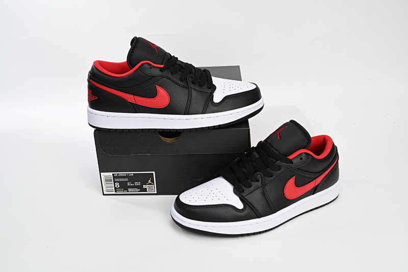 【AG1AQ】新黑红 乔丹1代低帮 553558-063 Travis Scott x Air Jordan 1 Low New Black Red
